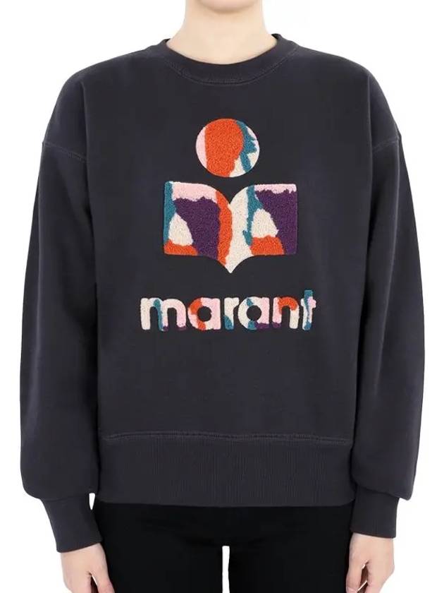 Mobily Logo Sweatshirt Fade Night - ISABEL MARANT - BALAAN 3