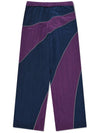 Milkyway Easy Pants Unisex Nylon Track Pants Navy - PHOS333 - BALAAN 3