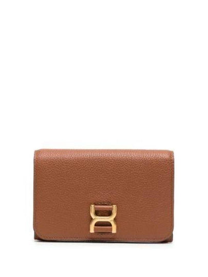 Marcie Medium Compact Half Wallet Brown - CHLOE - BALAAN 2