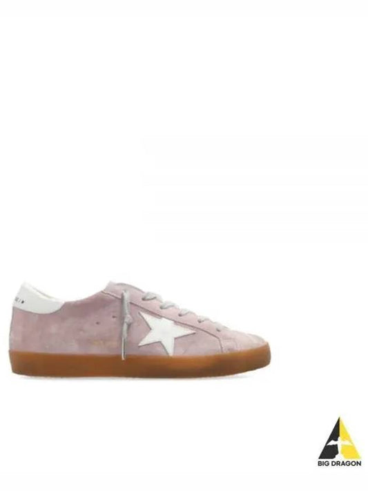 Superstar Suede Low Top Sneakers Pink - GOLDEN GOOSE - BALAAN 2