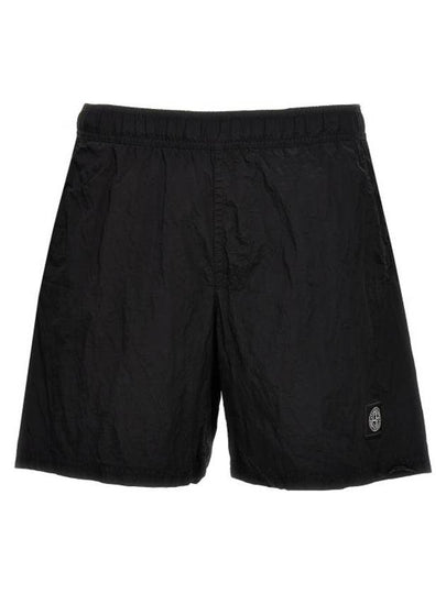 Nylon Metal Swimming Trunk Shorts Black - STONE ISLAND - BALAAN 2