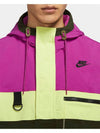 Hype Pocket Hood Drawstring Anorak Purple - NIKE - BALAAN 5