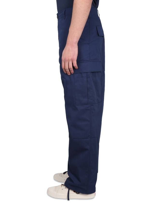 cargo track pants navy - KENZO - BALAAN 4