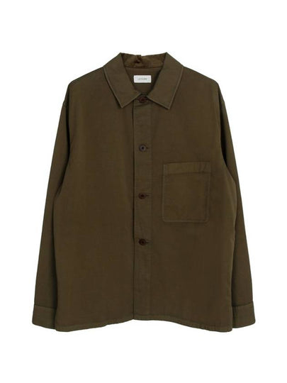 Pyjama Long Sleeve Shirt Dark Tobacco - LEMAIRE - BALAAN 2