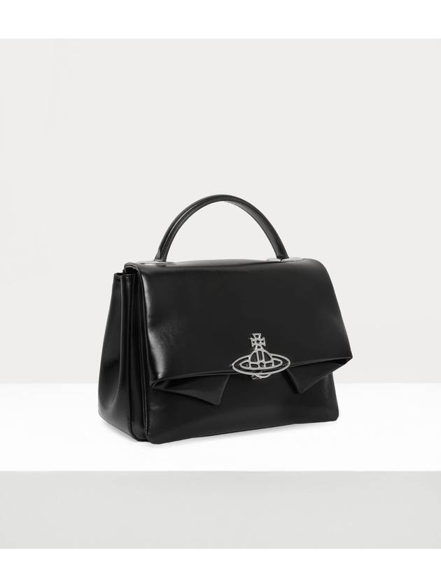 Sibyl ORB Logo Tote Bag Black - VIVIENNE WESTWOOD - BALAAN 3