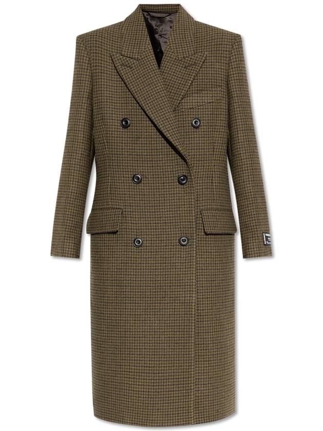 Acne Studios Wool Coat, Women's, Green - ACNE STUDIOS - BALAAN 1