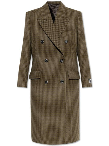 Acne Studios Wool Coat, Women's, Green - ACNE STUDIOS - BALAAN 1