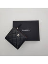 Calfskin Plain Folding Wallet Logo Folding Wallets Black - CHANEL - BALAAN 8