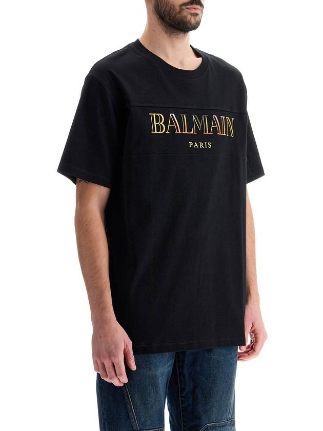 "vintage balmain embroidered t-shirt - BALMAIN - BALAAN 2