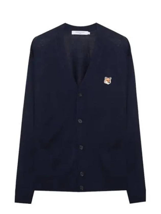 fox head patch classic cardigan women - MAISON KITSUNE - BALAAN 1