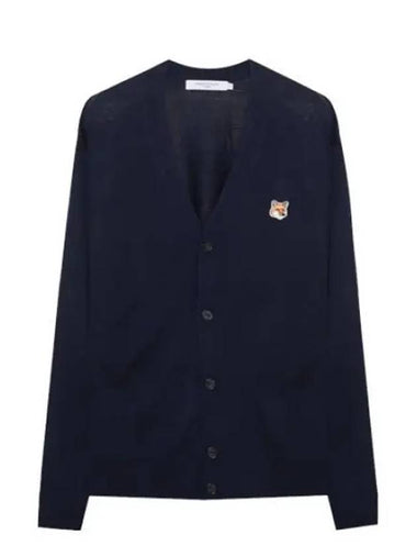 Fox head patch classic cardigan - MAISON KITSUNE - BALAAN 1