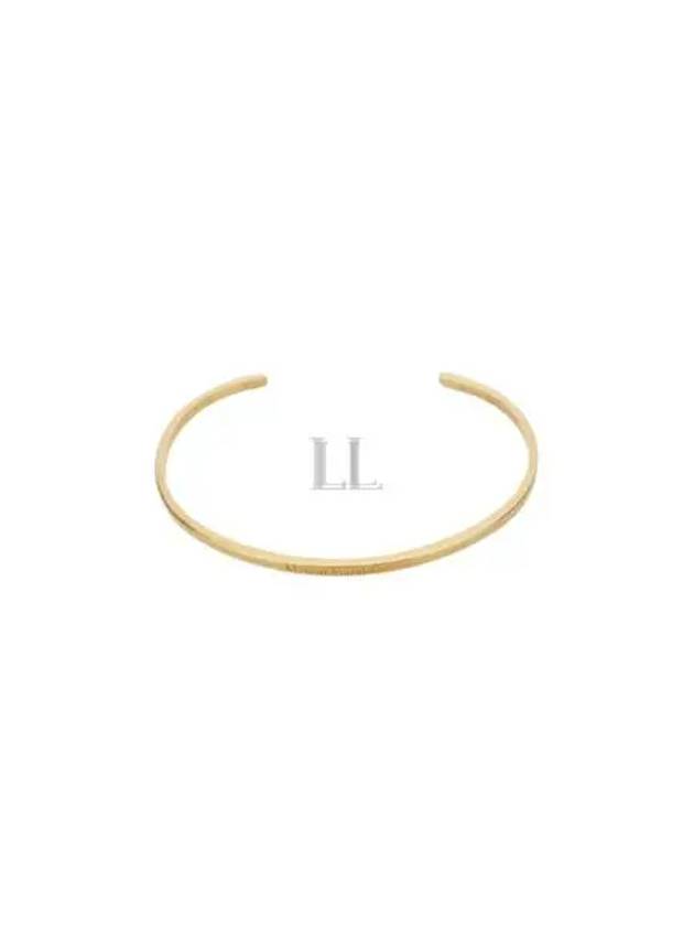 Logo Cuff Bracelet Gold - MAISON MARGIELA - BALAAN 2