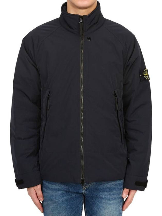 Micro Twill Pure Insulation Technology Primaloft Jacket Navy - STONE ISLAND - BALAAN 2