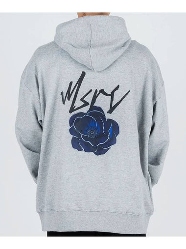 MSRC Flower Hoodie Midnight Blue Grey - MONSTER REPUBLIC - BALAAN 1