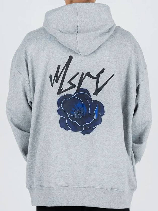 MSRC Flower Midnight Blue Hoodie Gray - MONSTER REPUBLIC - BALAAN 2