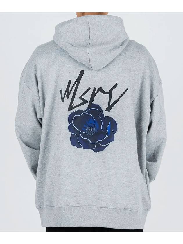 MSRC Flower Hoodie Midnight Blue Grey - MONSTER REPUBLIC - BALAAN 2