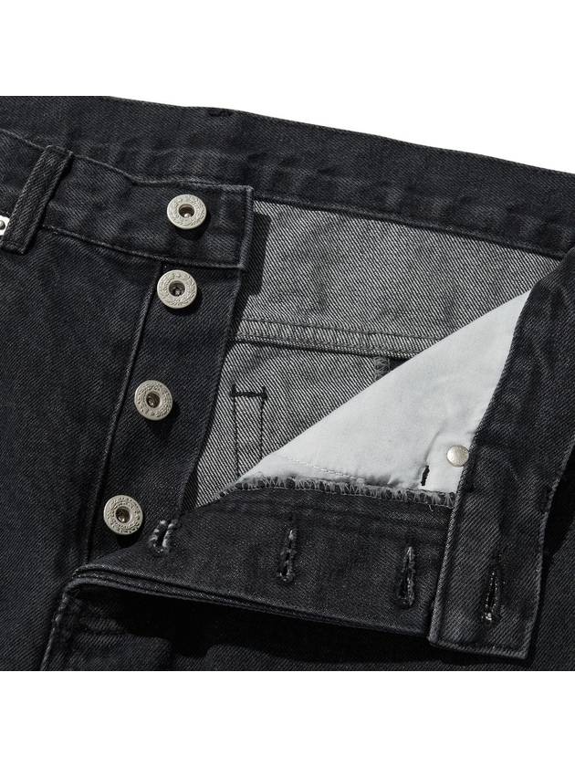 DAMAGE VER2 DENIMPANTS BLACK - LIBERE - BALAAN 4