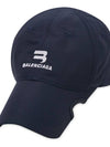 logo ball cap navy - BALENCIAGA - BALAAN 3