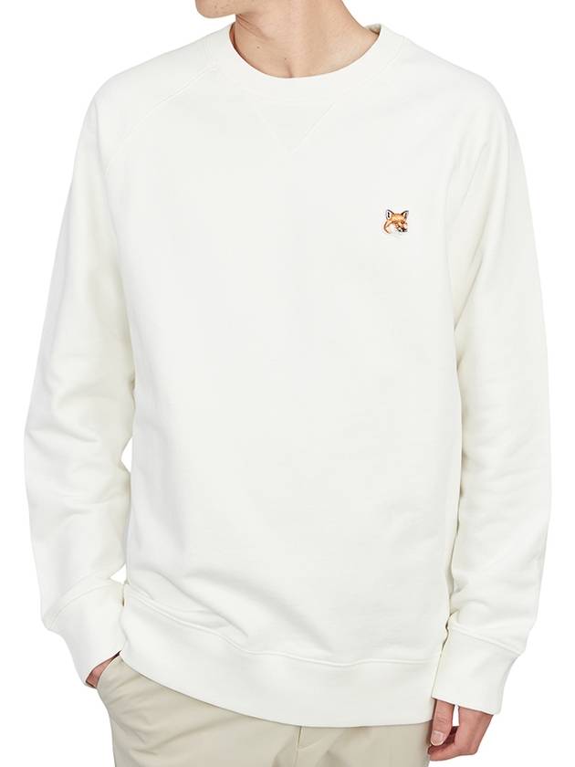 Fox Head Patch Classic Sweatshirt Ecru - MAISON KITSUNE - BALAAN 6