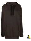 Solena Embroidered Logo Oversized Hoodie Faded Black - ISABEL MARANT - BALAAN 2