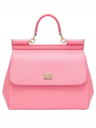 Sicily Medium Tote Bag Pink - DOLCE&GABBANA - BALAAN 2