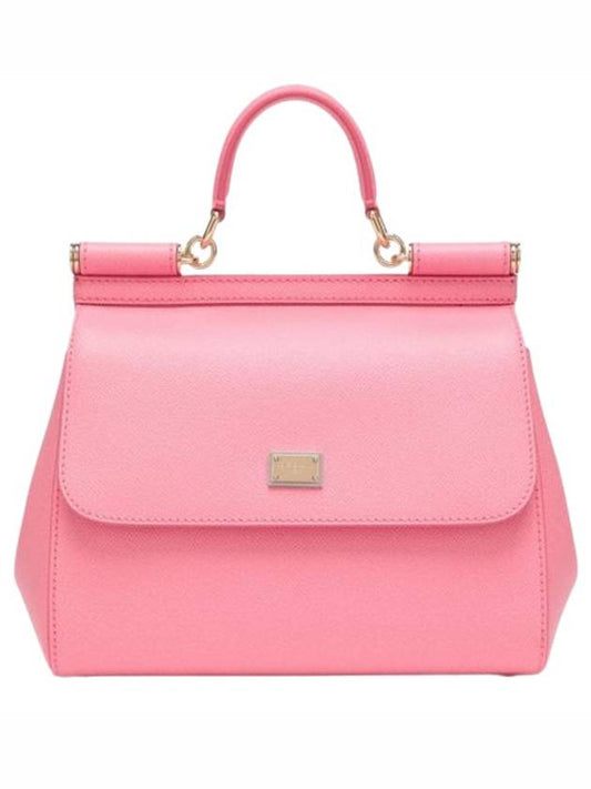 Sicily Medium Tote Bag Pink - DOLCE&GABBANA - BALAAN 2