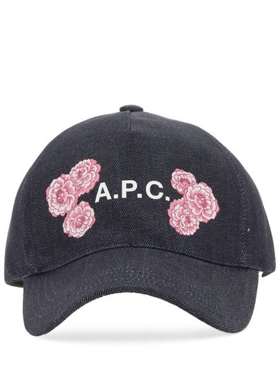 Eden Flower Denim Ball Cap Indigo - A.P.C. - BALAAN 2