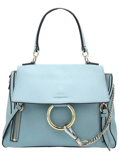 Women Chloe CHC17WS322HGJ Blue Calfskin Payday Small 2WAY gt bag Gangbuk used luxury goods - CHLOE - BALAAN 2