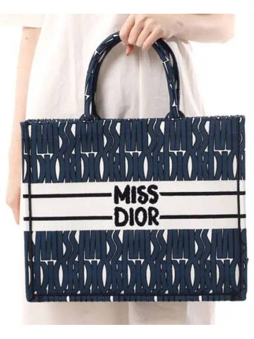 M1286ZEZE 19Q Book Tote Large Bag - DIOR - BALAAN 1