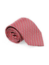 Men's Gancini Logo Silk Tie Red - SALVATORE FERRAGAMO - BALAAN 2