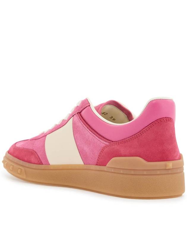 velcro sneakers in cyclamen and pink - VALENTINO - BALAAN 3