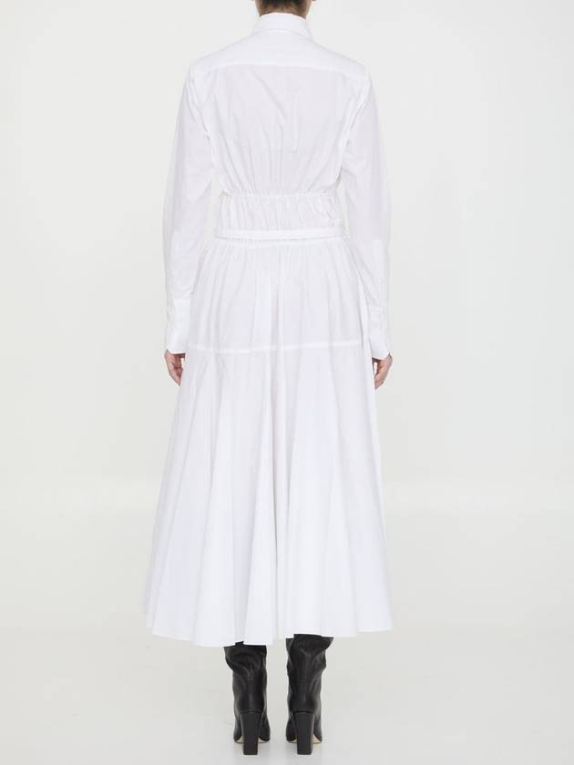 Shirt Dress In Cotton - PATOU - BALAAN 4