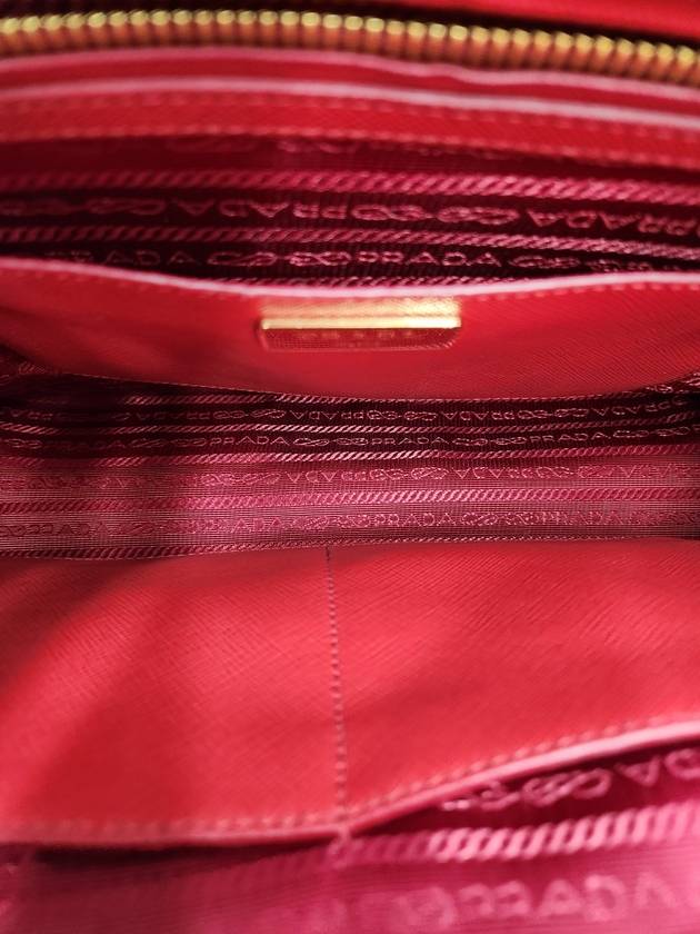 Women s Galleria Bag Saffiano Red 1BA274 Condition A - PRADA - BALAAN 8