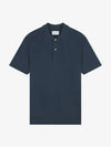 Bold Fox Head Patch Comfort Short Sleeve Polo Shirt Ink Blue - MAISON KITSUNE - BALAAN 3