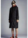 Women's Hiengu Raincoat Olive Green - MONCLER - BALAAN 9