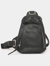 ORB Leather Sling Cross Bag Black - VIVIENNE WESTWOOD - BALAAN 4