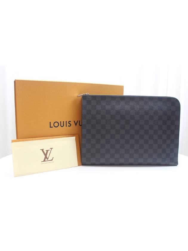 Pochette Jour GM Damier Graphite Clutch N64437 - LOUIS VUITTON - BALAAN 6