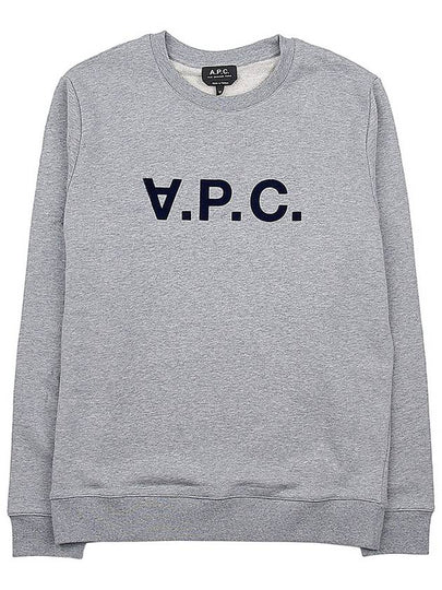 VPC Logo Crew Neck Sweatshirt Grey - A.P.C. - BALAAN 2