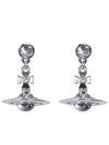 New Petite Orb Earrings Silver - VIVIENNE WESTWOOD - BALAAN 1