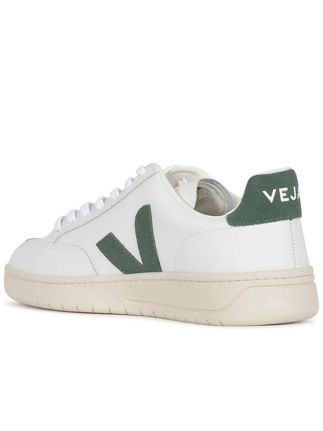 V 12 Leather Low Top Sneakers White - VEJA - BALAAN 4