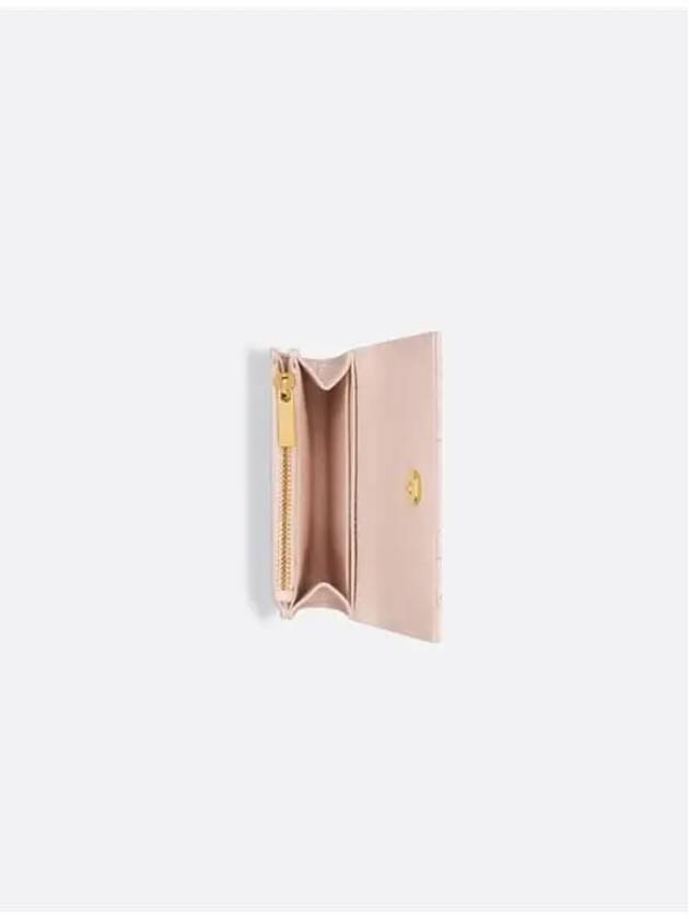 Caro XS Supple Cannage Calfskin Card Wallet Powder Pink - DIOR - BALAAN 3