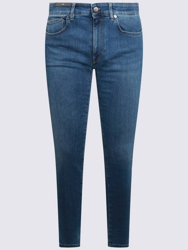 Pt Torino Blue Cotton Jeans - PT TORINO - BALAAN 1