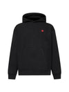 Boke Flower Oversized Hoodie Black - KENZO - BALAAN 1