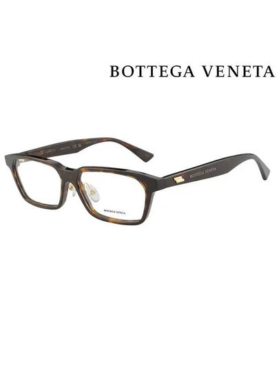 Eyewear Rectangle Frame Eyeglasses Havana - BOTTEGA VENETA - BALAAN 2