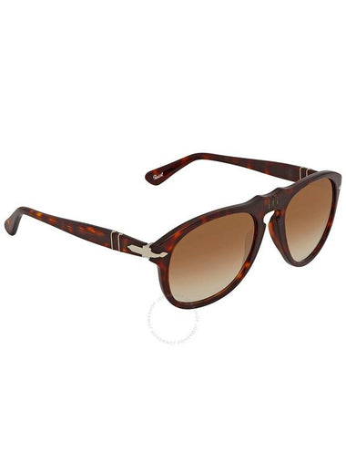 Persol Clear Gradient Brown Sunglasses PO0649 24/51 54 - PERSOL - BALAAN 1