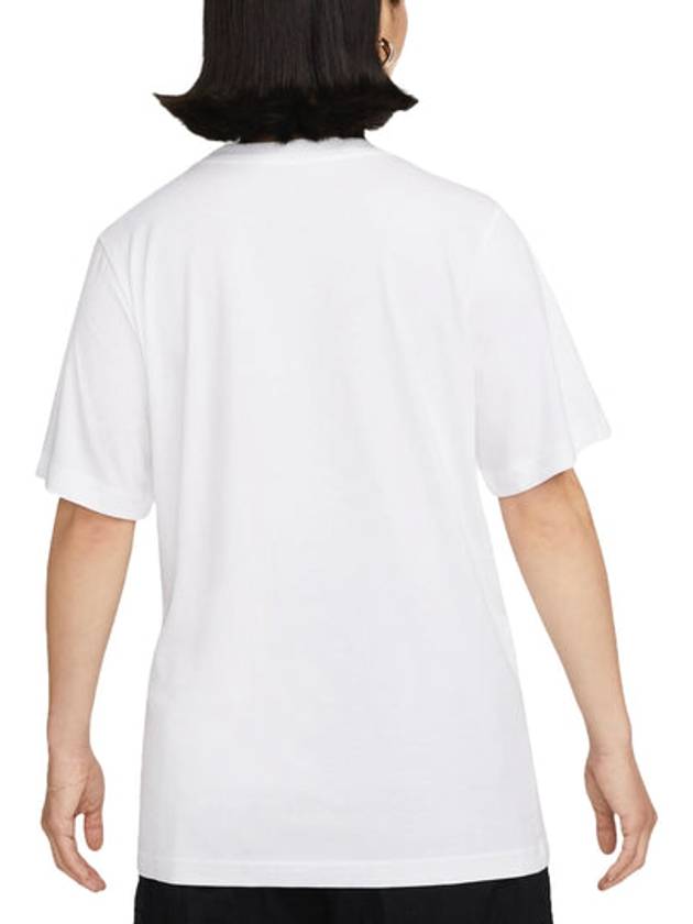 Sportswear Small Swoosh Short Sleeve T-Shirt White - NIKE - BALAAN 3