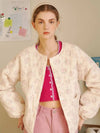 Rose Cover Quilted Jumper Pink - LETTER FROM MOON - BALAAN 4