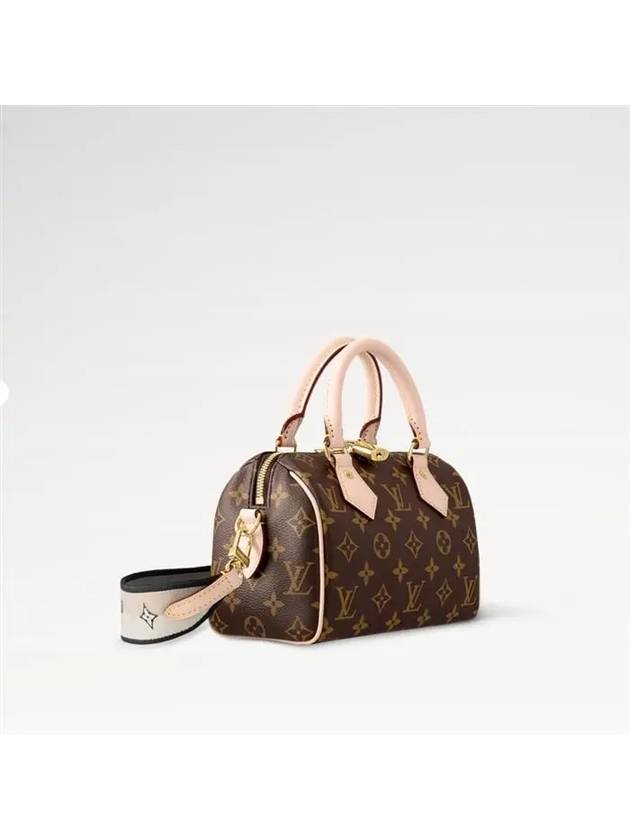 Speedy Bandouliere 20 Monogram Tote Bag Brown - LOUIS VUITTON - BALAAN 4