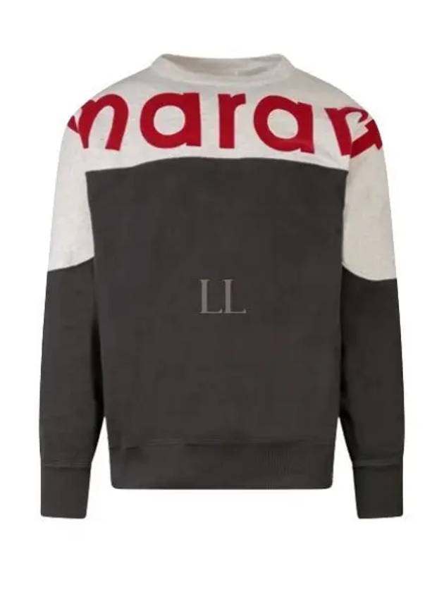 Howley Logo Crew Neck Sweatshirt Faded Black - ISABEL MARANT - BALAAN 2