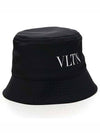 logo printed nylon bucket hat - VALENTINO - BALAAN.